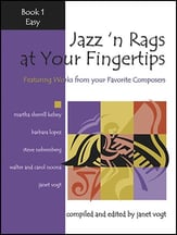 Jazz 'n Rags at Your Fingertips piano sheet music cover